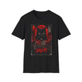 Salem Witch Cat T-Shirt — Retro Horror Black Cat Graphic Tee