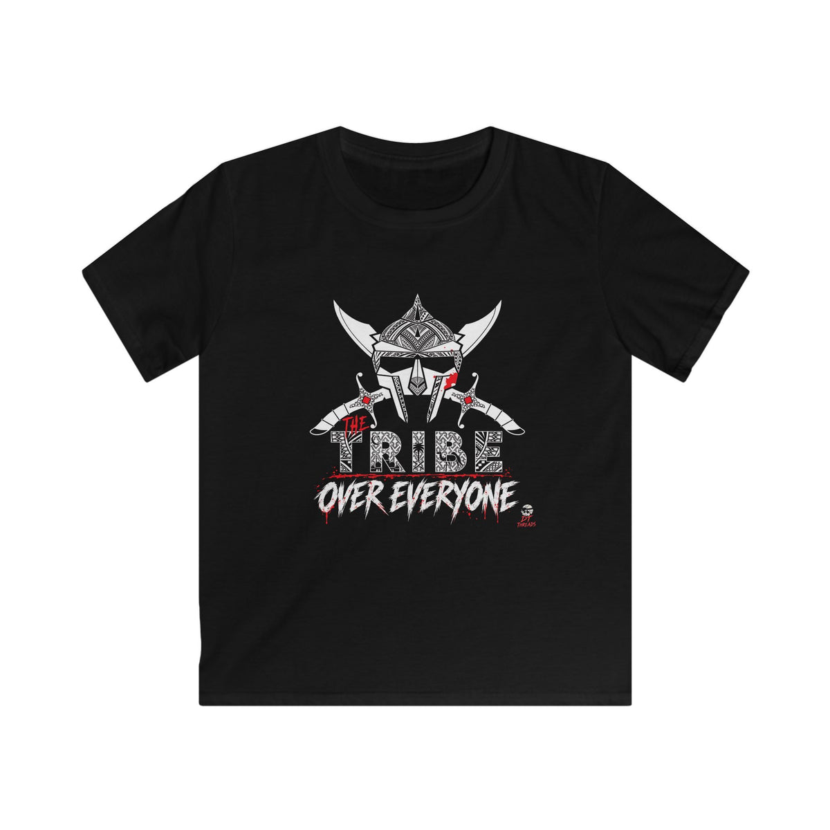 Kids T-Shirt "Tribe Over Everyone" Pro Wrestling Graphic Tee