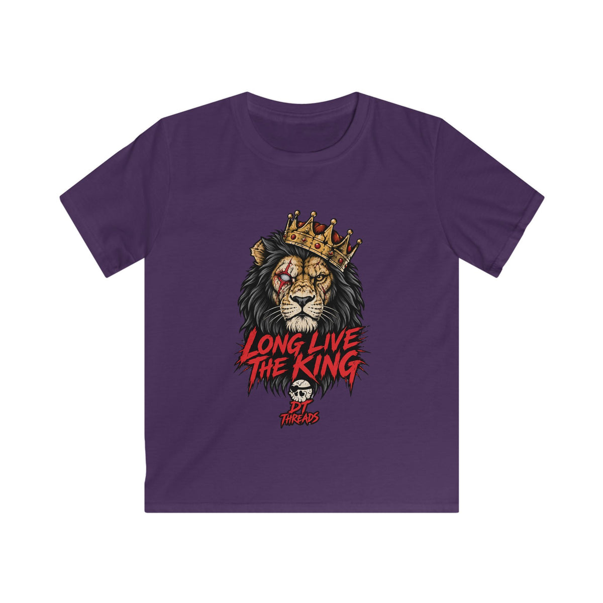 Kids T-Shirt "Long Live The King" Graphic Tee