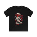 KIDS T-SHIRT — Red Bandana Gorilla Skull 'DT Threads' Graphic