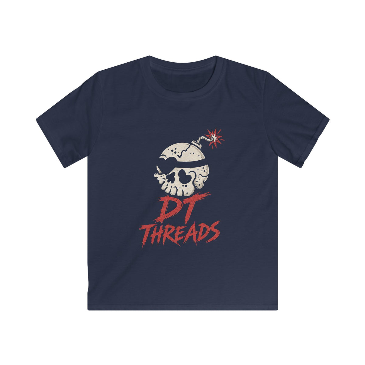 Kids T-Shirt "Skull Bomb" — DT Threads Graphic Youth T-Shirt