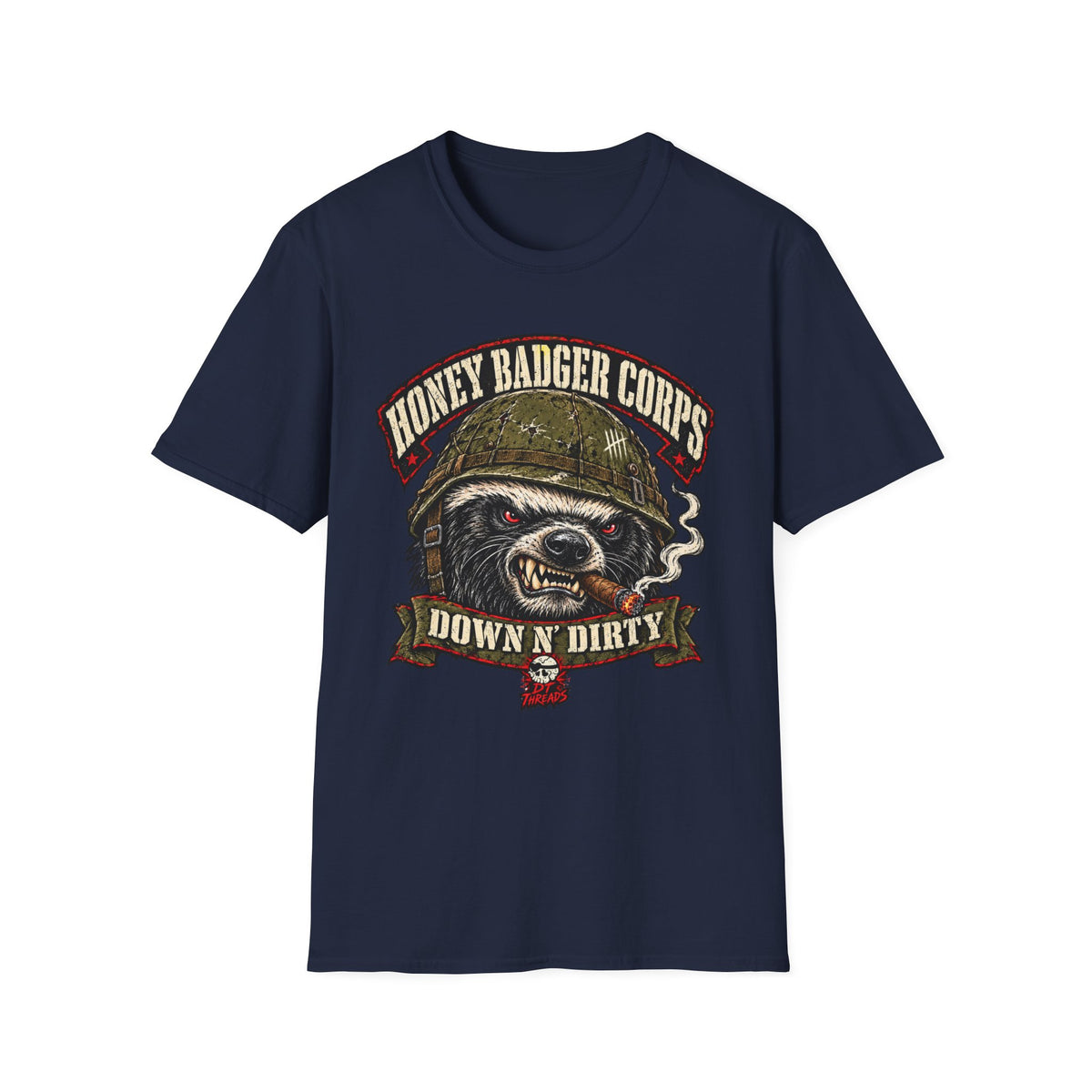 Badger Corps Down N' Dirty Graphic Tee