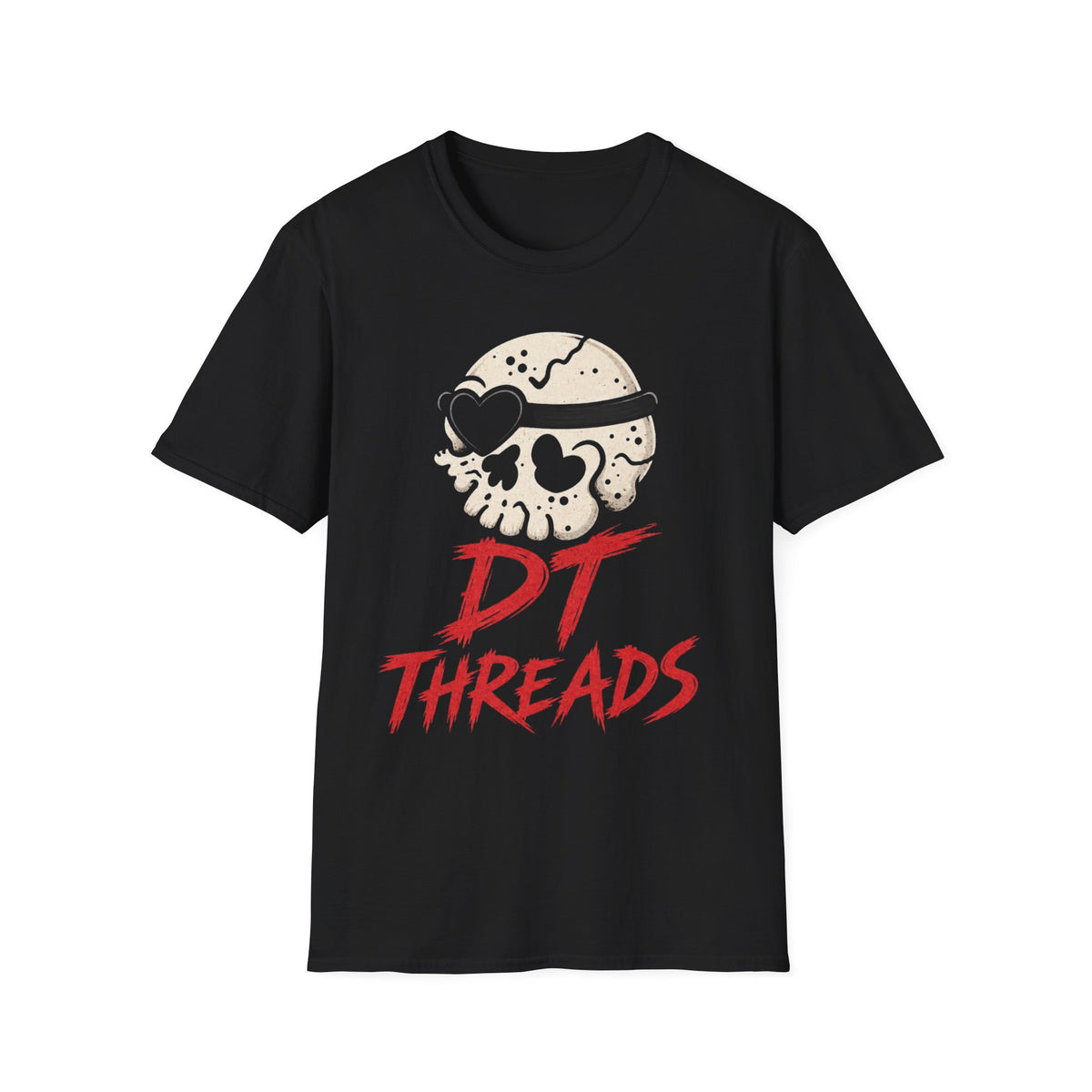 Skull Heart Tee — "DT Threads" Graphic T-Shirt