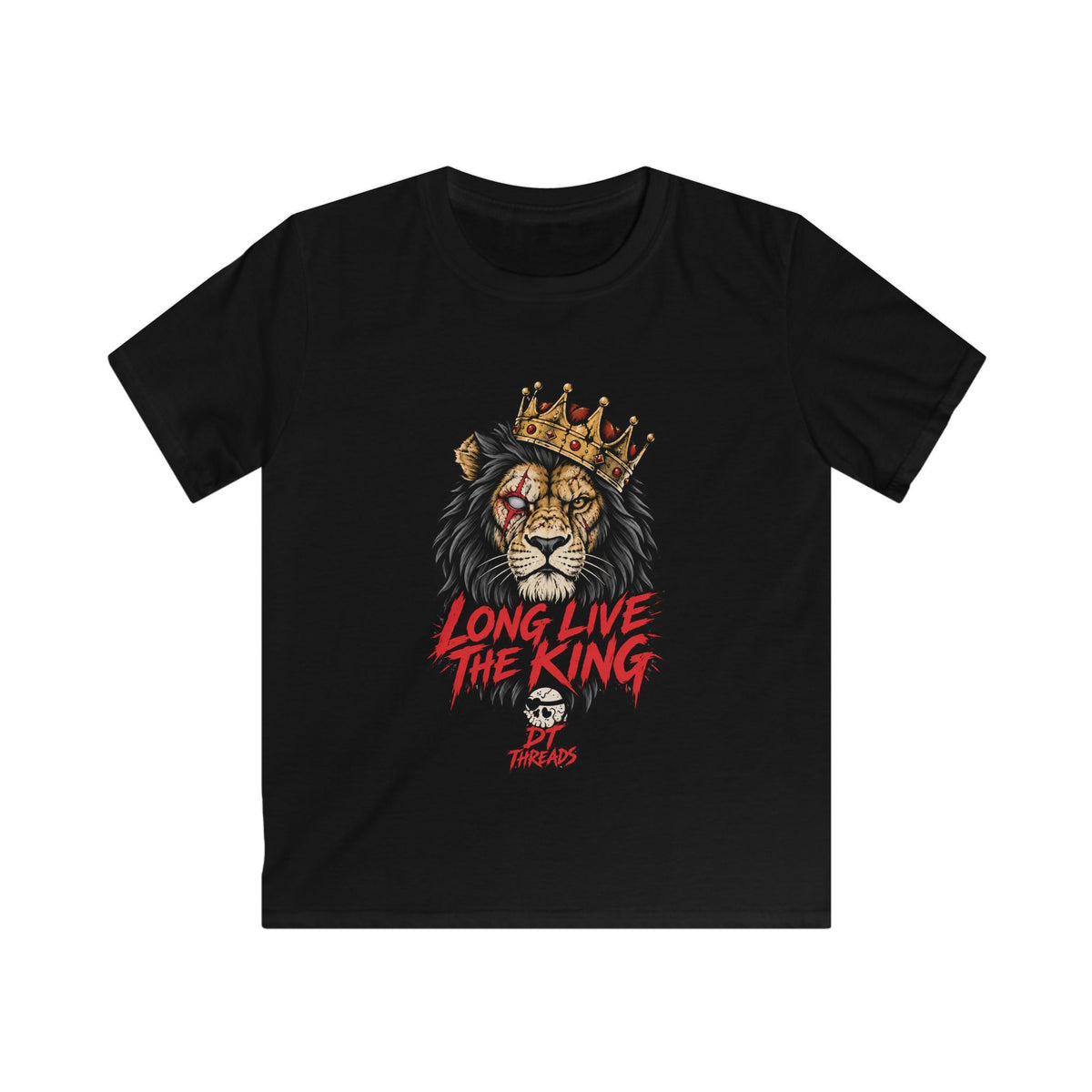 Kids T-Shirt "Long Live The King" Graphic Tee