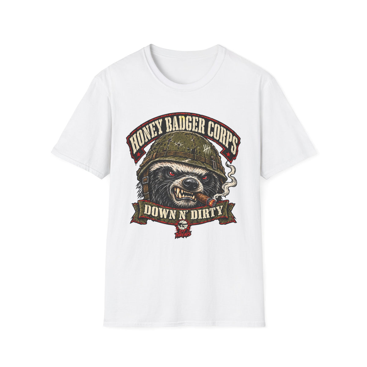 Badger Corps Down N' Dirty Graphic Tee