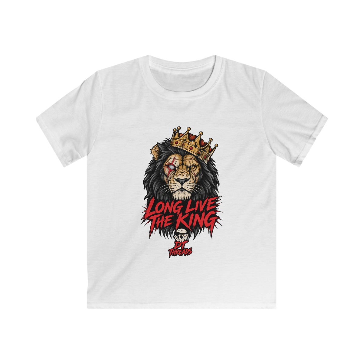Kids T-Shirt "Long Live The King" Graphic Tee