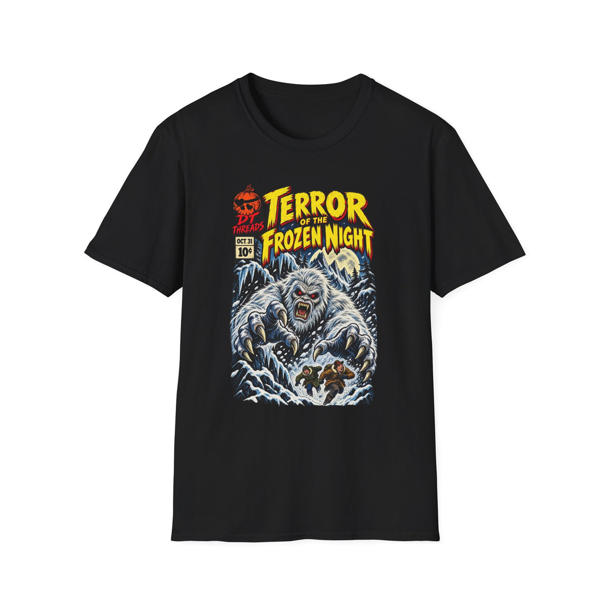 Terror of the Frozen Night - Yeti Horror Graphic Tee