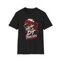 Gorilla Skull T-Shirt — 'DT Threads' Red Bandana Graphic