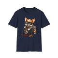 Corgi Cookie Bandit T-Shirt — Cute Masked Dog with Cookies Graphic Tee