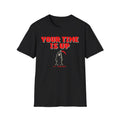 Your Time Is Up Grim Reaper 8-Bit T-Shirt