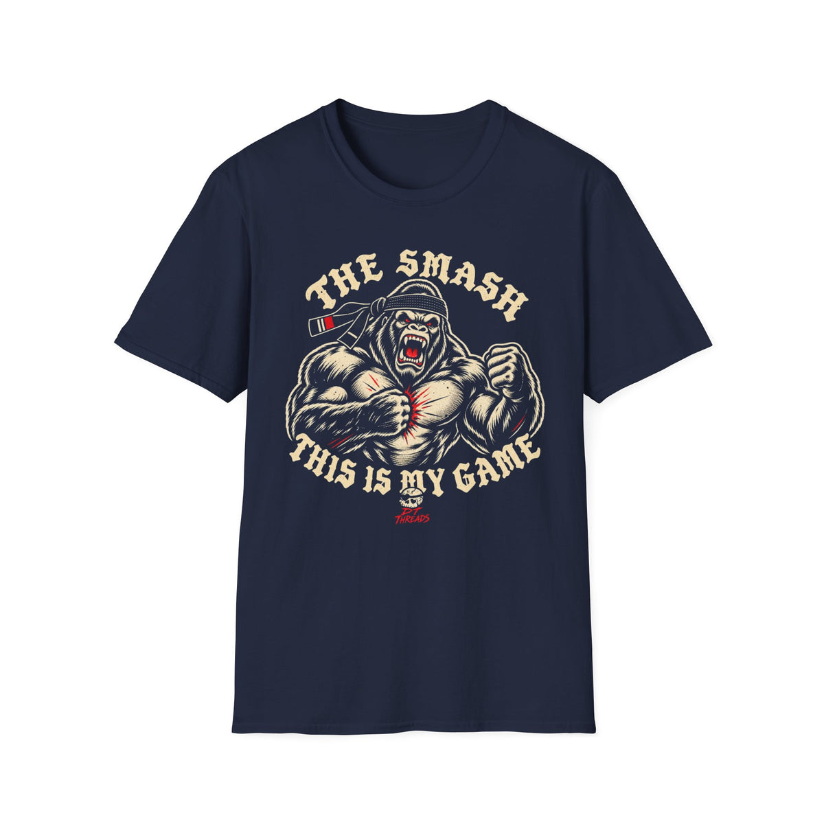 Gorilla Graphic T-Shirt — 'The Smash, This Is My Game' BJJ