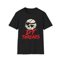 DT Threads 8-Bit Skull Graphic T-Shirt