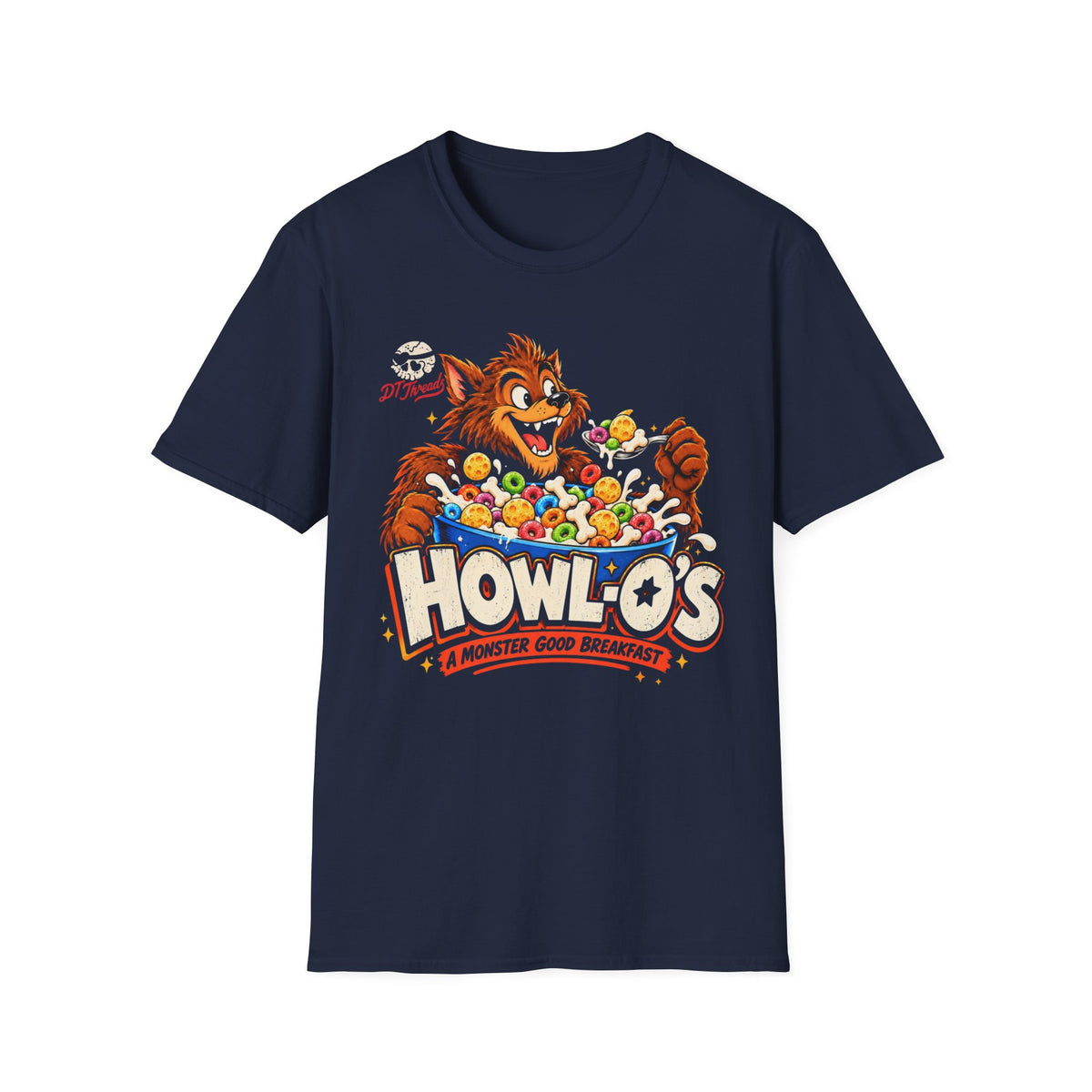 Wolfman T-Shirt — Howl-O's Monster Cereal Graphic Tee