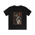 Kids T-Shirt - Vintage Bride & Frankenstein Kiss Graphic
