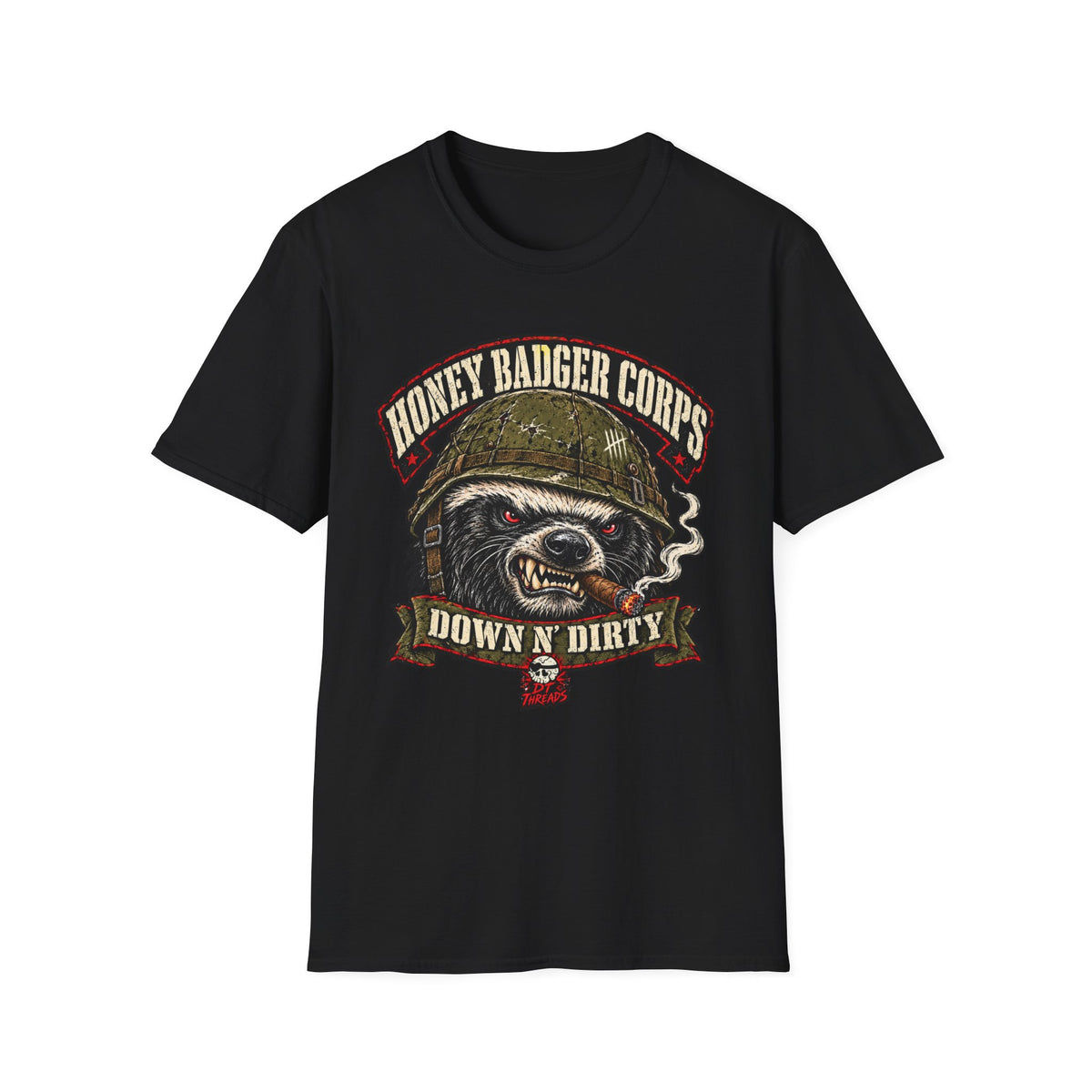 Badger Corps Down N' Dirty Graphic Tee