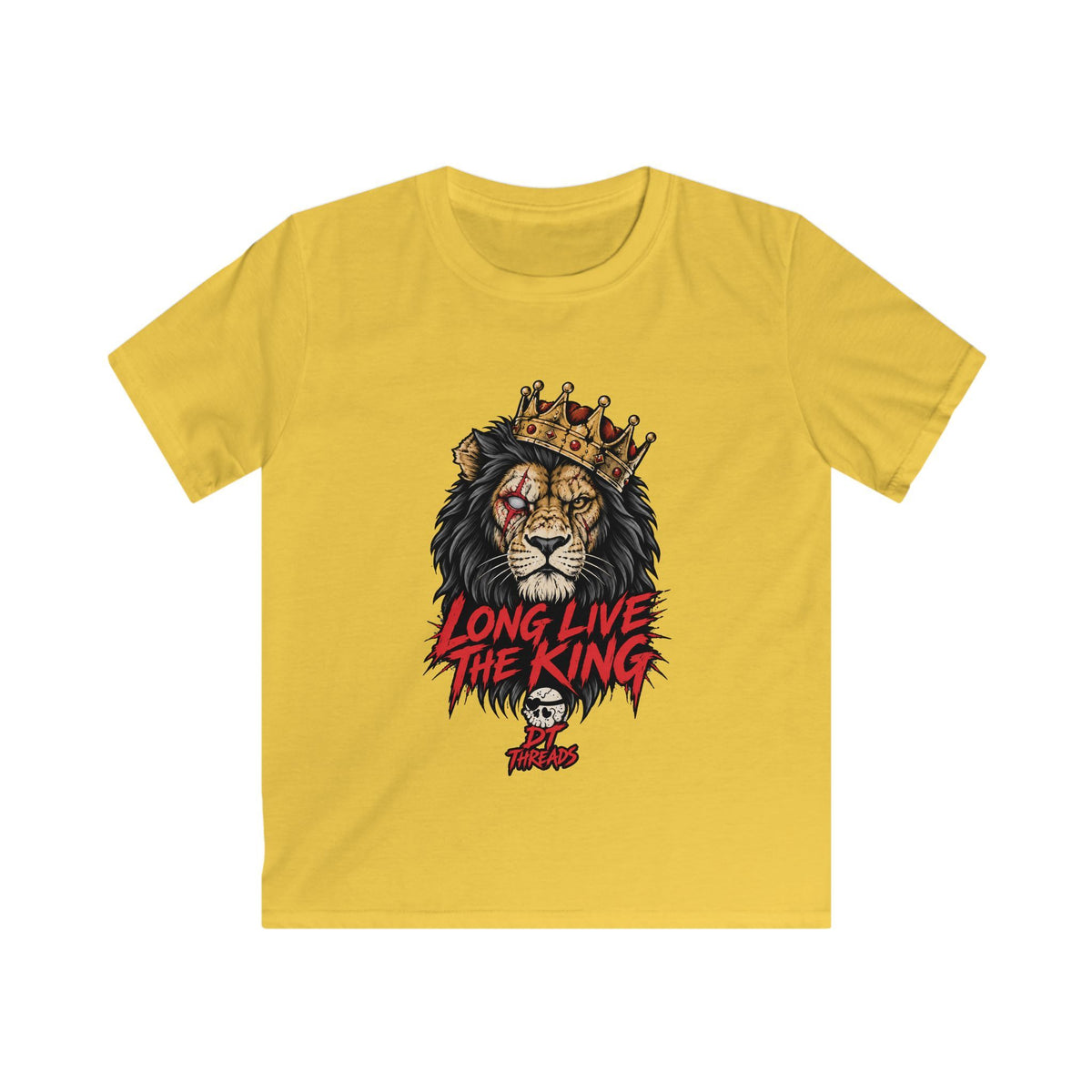Kids T-Shirt "Long Live The King" Graphic Tee