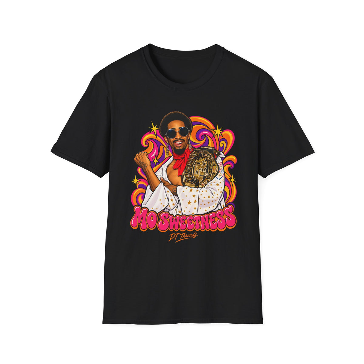 Mo Sweetness Retro Snoop-Inspired Graphic T-Shirt