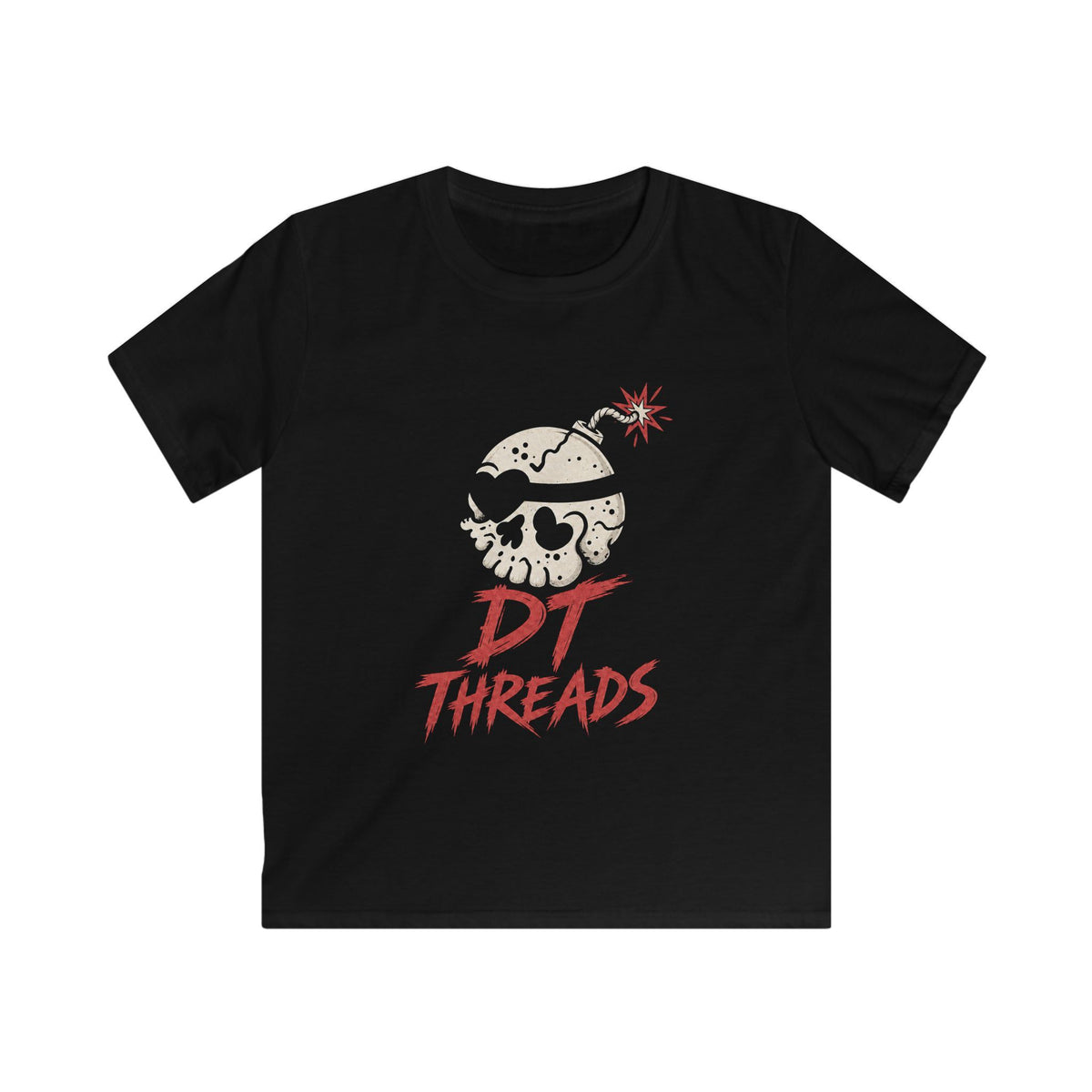 Kids T-Shirt "Skull Bomb" — DT Threads Graphic Youth T-Shirt