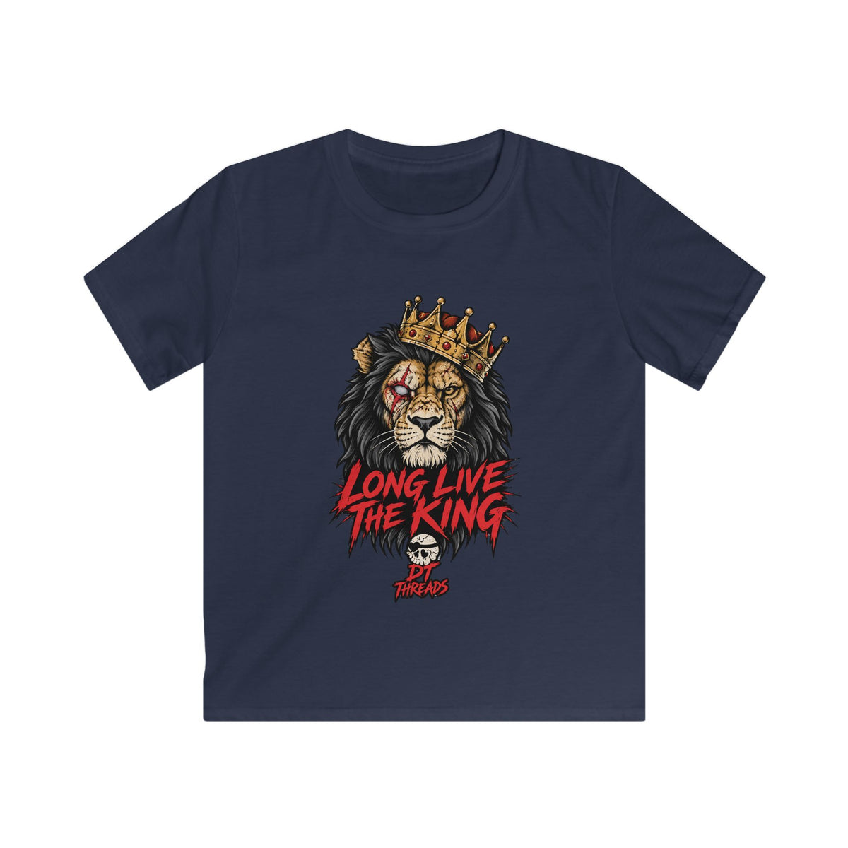 Kids T-Shirt "Long Live The King" Graphic Tee